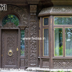 Classic Villa Design with Decorative Architectural Features No-853
