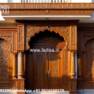 Classic Villa Design with Elegant Decorative Pillars No-859