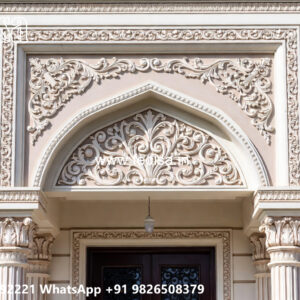 Luxury House Design with Grand Front Elevation No-938