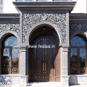 Luxury House Design with Beautiful Exterior Walls No-993