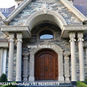Luxury House Design with Elegant Front Yard Ideas No-1012