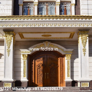 Luxury House Design with Stylish Modern Elevation No-1050