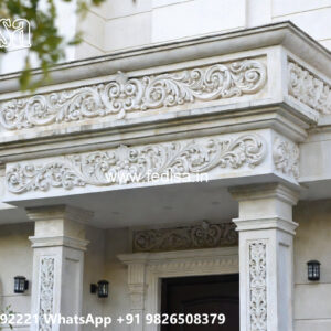 Classic House Design with Elegant Balcony Concepts No-1064