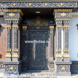 Classic House Design with Decorative Pillar Concepts No-1073