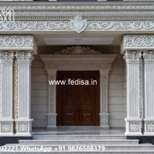 Classic House Design with Beautiful Terrace Spaces No-1087