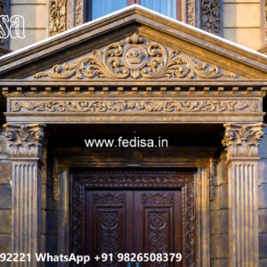 Classic House Design with Artistic Decorative Elements No-1100