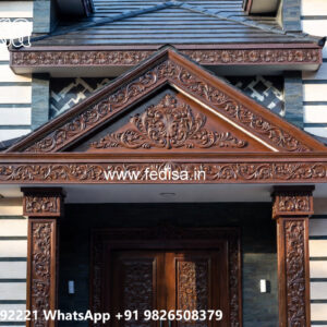 Elegant Classic House Design with Rich Textures No-1102