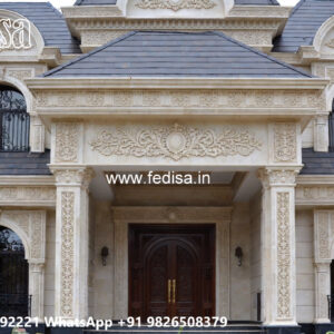 Classic House Design with Elegant Courtyard Ideas No-1106