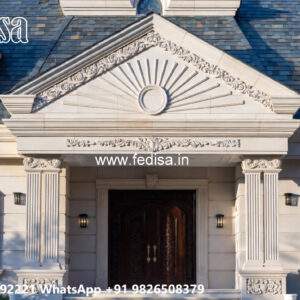 Classic House Design with Stylish Marble Flooring No-1107