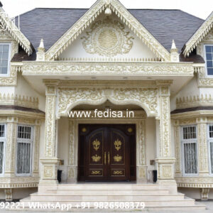 Classic House Design with Decorative Wall Textures No-1112