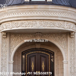 Classic House Design with Stylish Royal Interiors No-1138