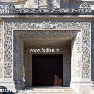 Classic House Design with Elegant Balcony Railings No-1157