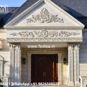 Classic House Design with Premium Garden Landscape No-1166