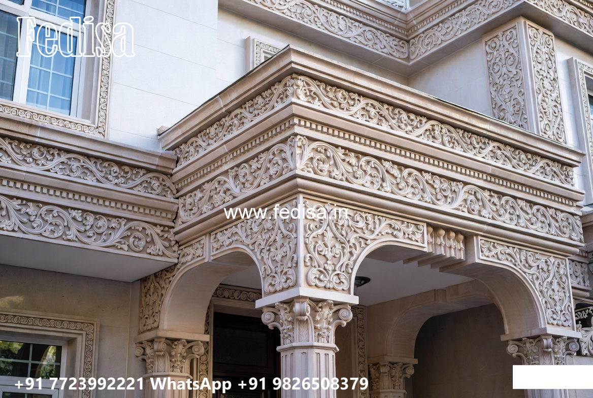 Classic House Design with Traditional Royal Styling No-1175