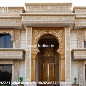 Classic House Design with Traditional Decorative Details No-1198