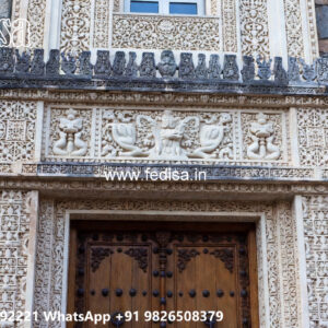 Classic Villa Design with Decorative Wall Textures No-1246