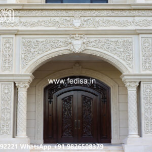Classic Villa Design with Luxury Exterior Landscaping No-1269