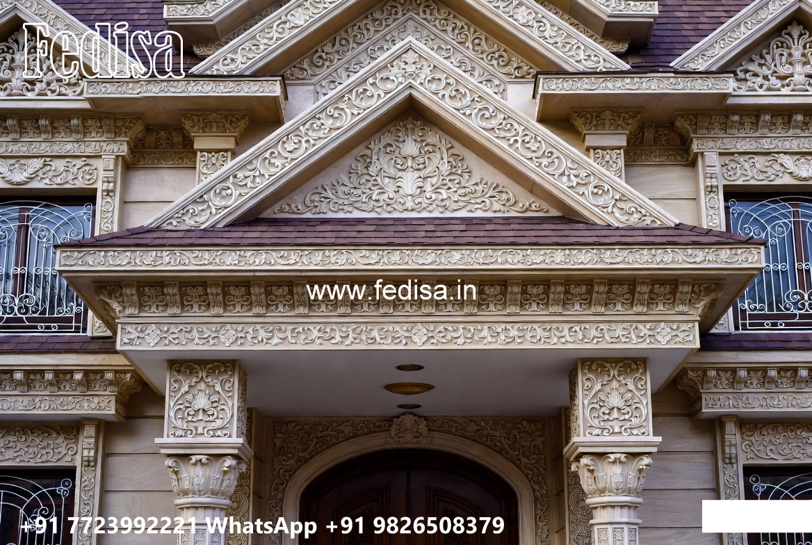 Classic Villa Design with Elegant Decorative Walls No-1282