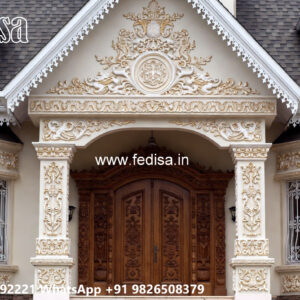 Traditional Classic Villa Design with Royal Charm No-1290