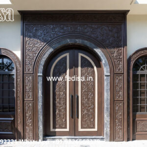 Classic Villa Design with Elegant Decorative Pillars No-1309