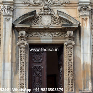 Classic Villa Design with Stylish Front Garden No-1343