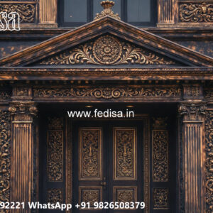 Luxury House Design with Wooden and Marble Finishes No-1371