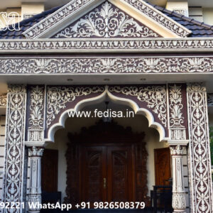 Beautiful Luxury House Design with Modern Roofing No-1385