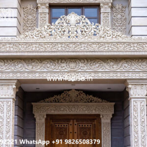 Luxury House Design with Stylish Front Elevation No-1402