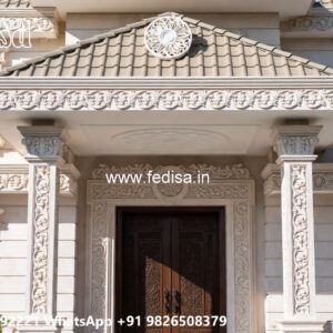 Luxury House Design with Premium Exterior Lighting No-1418