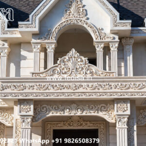 Luxury House Design with Unique Architectural Beauty No-1447