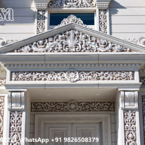 Luxury House Design with Elegant Wall Texture Ideas No-1468