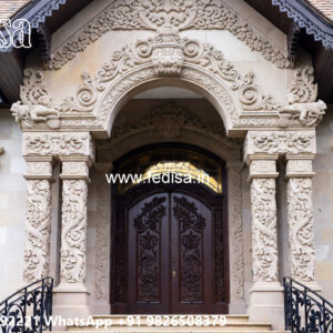 Classic House Design with Stylish Exterior Facade No-1516