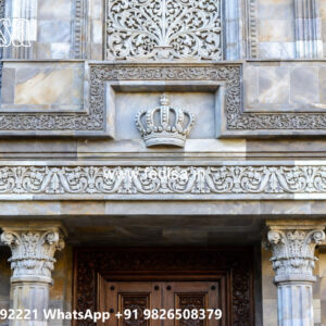 Classic House Design with Grand Entrance Ideas No-1526