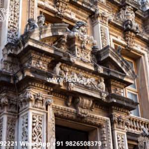 Elegant Classic House Design with Rich Architecture No-1570