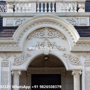 Classic House Design with Beautiful Exterior Walls No-1584