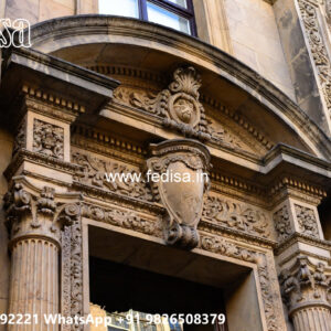 Classic House Design with Beautiful Garden Decor No-1594