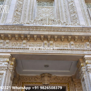 Classic House Design with Elegant Exterior Lighting No-1599