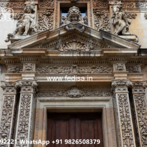 Classic House Design with Elegant Balcony Railings No-1607