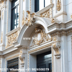 Classic Villa Design with Grand Front Elevation No-1658