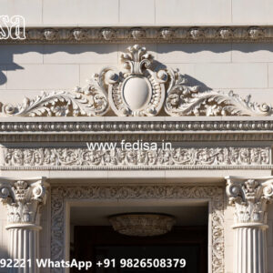 Elegant Classic Villa Design with Marble Finishes No-1665