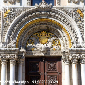 Classic Villa Design with Stylish Exterior Facade No-1670