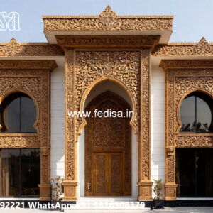 Classic Villa Design with Beautiful Wooden Interiors No-1672