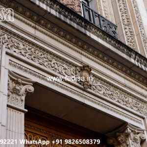 Classic Villa Design with Decorative Wall Textures No-1696