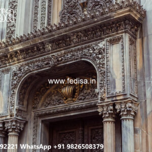 Classic Villa Design with Elegant Home Entrance No-1699