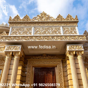 Classic Villa Design with Decorative Iron Railings No-1706