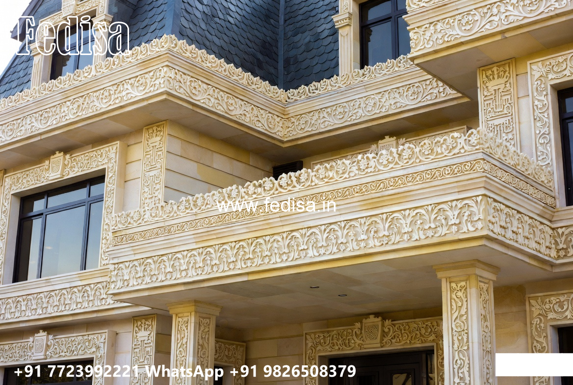 Classic Villa Design with Beautiful Exterior Walls No-1714