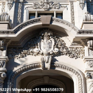 Classic Villa Design with Elegant Wooden Flooring No-1746