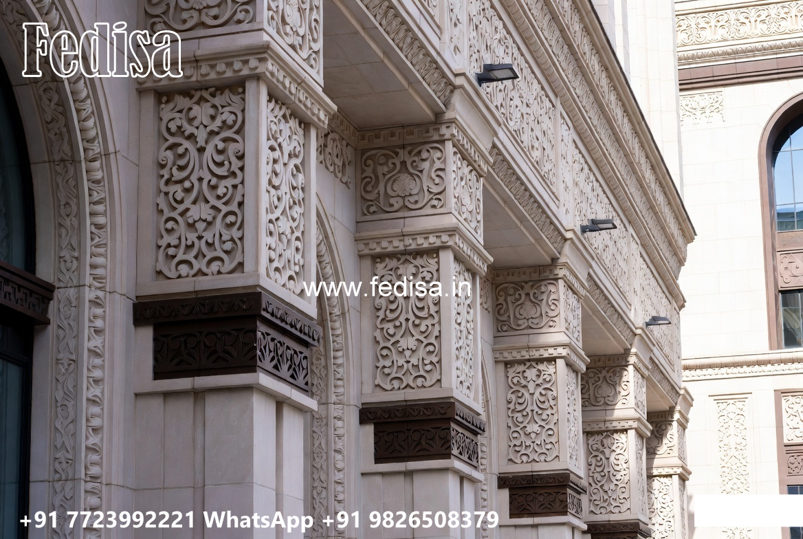 Classic Villa Design with Beautiful Villa Landscaping No-1750