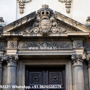Classic Villa Design with Decorative Architectural Features No-1753