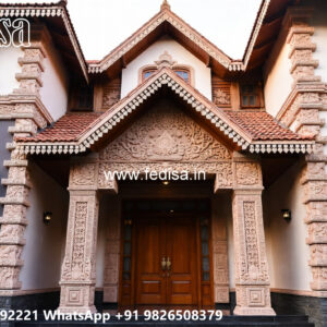 Classic Villa Design with Stylish Living Room Decor No-1771